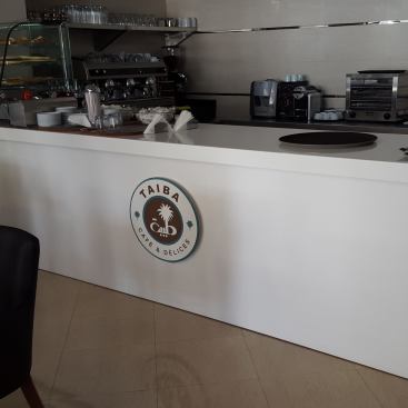 Comptoir de restauration à Café TAIBA AGADIR